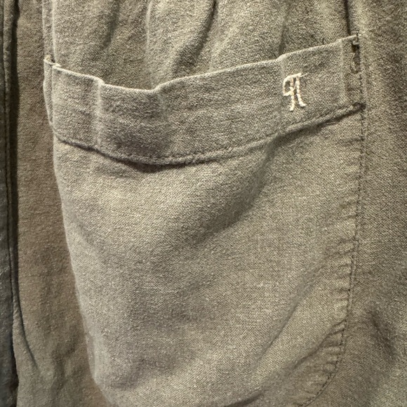 Pilcro Olive Wide Leg Pants - Picture 9 of 12